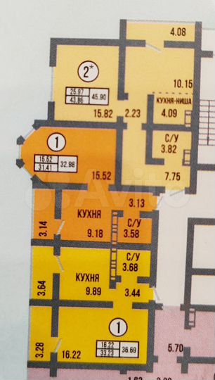 1-к. квартира, 37 м², 13/17 эт.