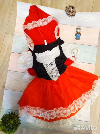 Костюм красной шапочки 92, 98, 104