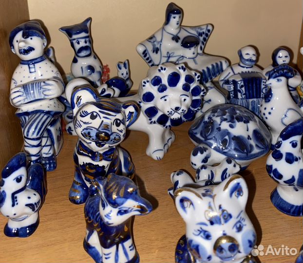 Фигурки гжель