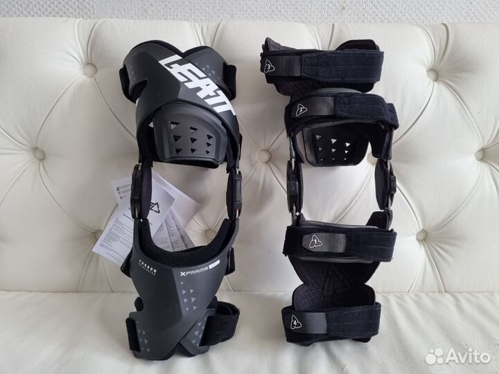 Новые брейсы 2023 Leatt Knee Brace X-Frame Hybrid