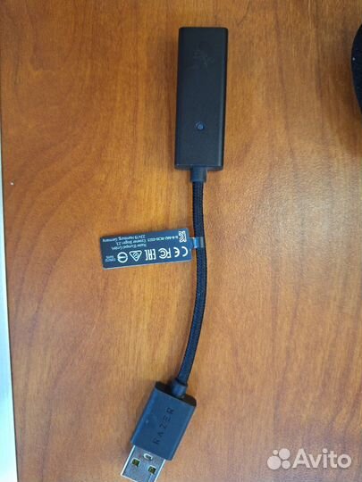 Игровые наушники Razer BlackShark V2 + USB Sound C