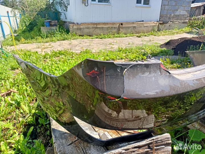 Задний бампер hyundai solaris