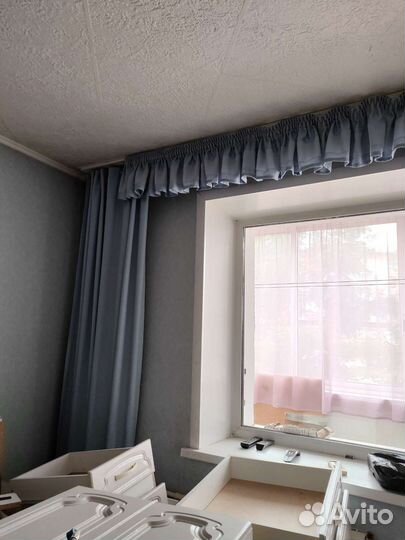 Штора с ламбрекеном