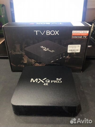 Приставка Смарт tv box 4k MXQ ultra