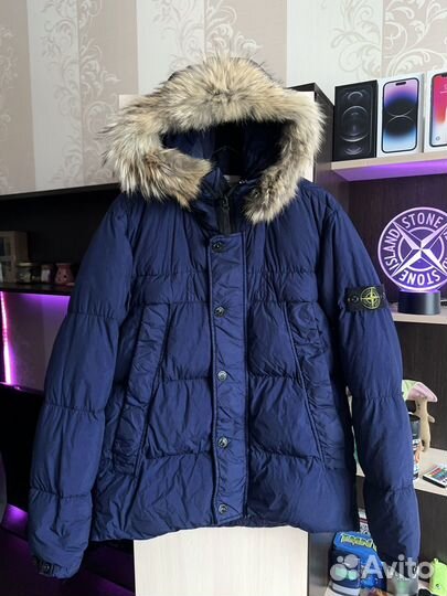 Пуховик Stone island Crinkle Reps NY Down