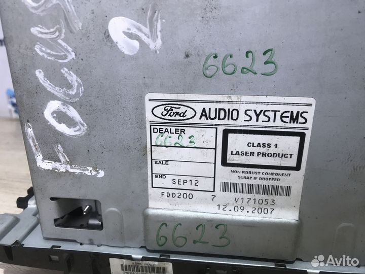 Магнитола Ford Focus 2