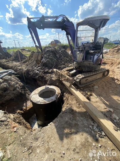 Услуги мини экскаватора