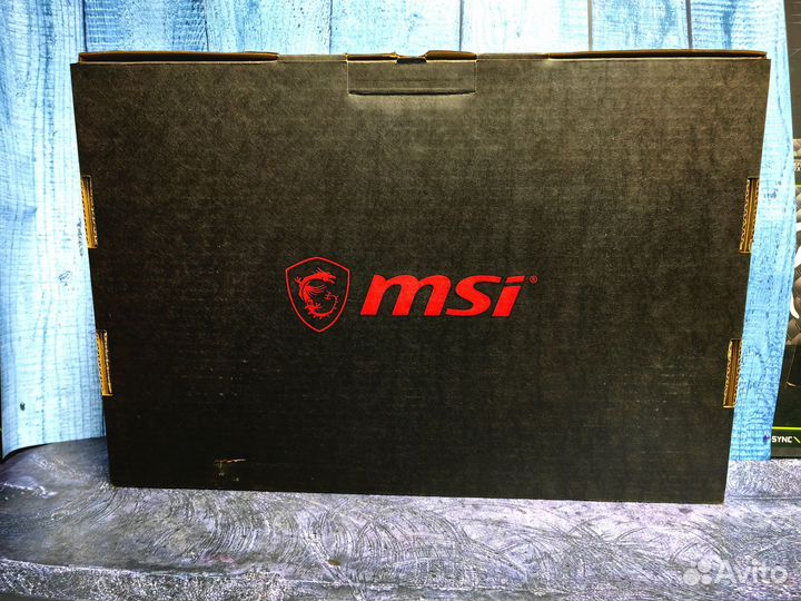 Игровой новый ноутбук MSI Intel i5 / RTX 3050 Ti
