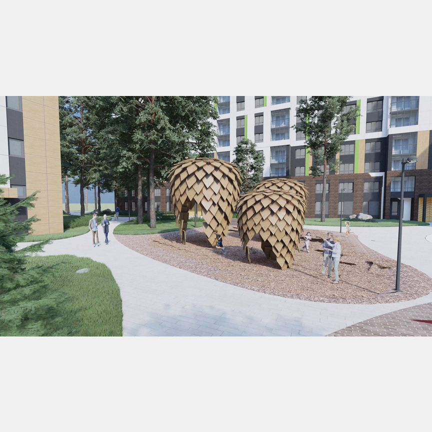 2-к. квартира, 69,9 м², 16/17 эт.