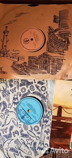 Пластинки СССР для поделок