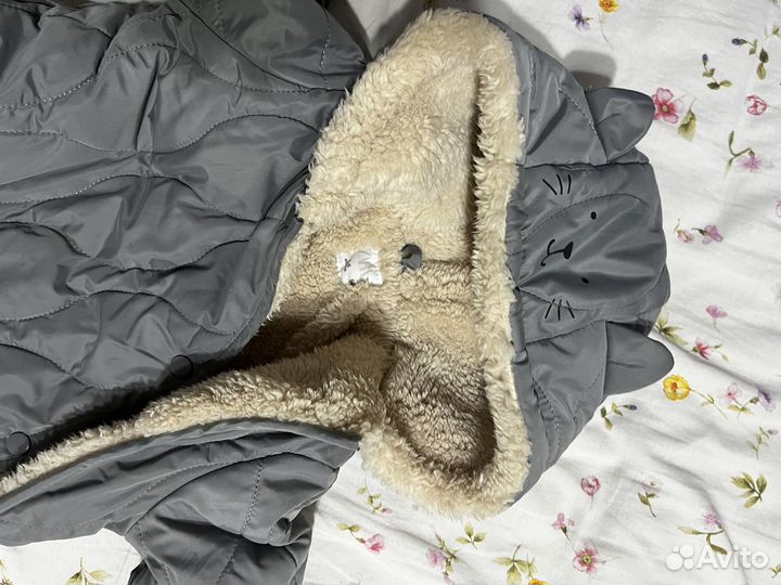 Комбинезон зимний zara 62