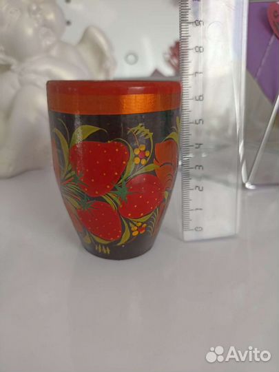 Стопка хохлома СССР