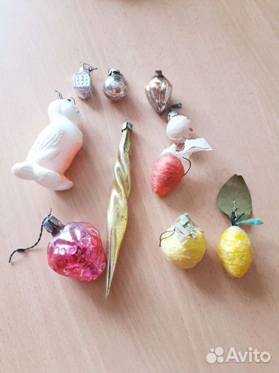 Елочные игрушки СССР