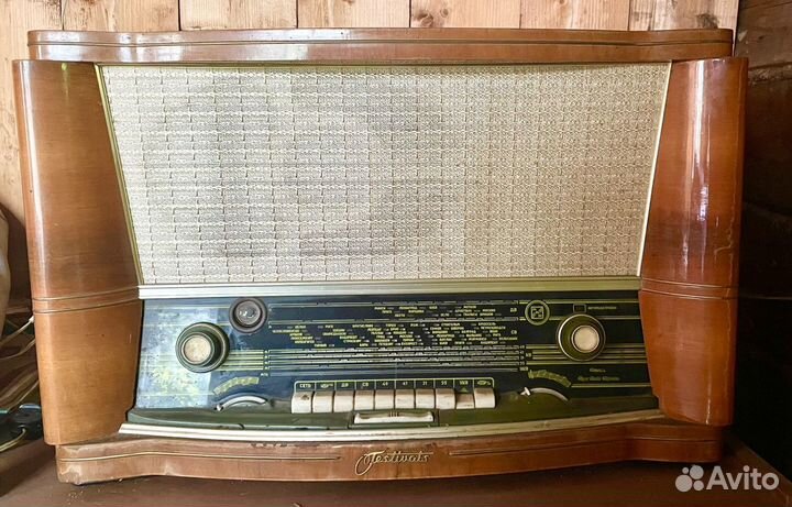 Радиоприёмник Фестиваль ламповый, винтаж