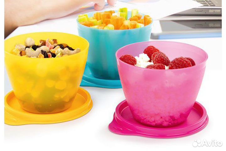 Чаши Классика Tupperware 400 мл 3 шт