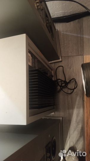 Акустика большая напольная и сабвуфер 10 дюймов