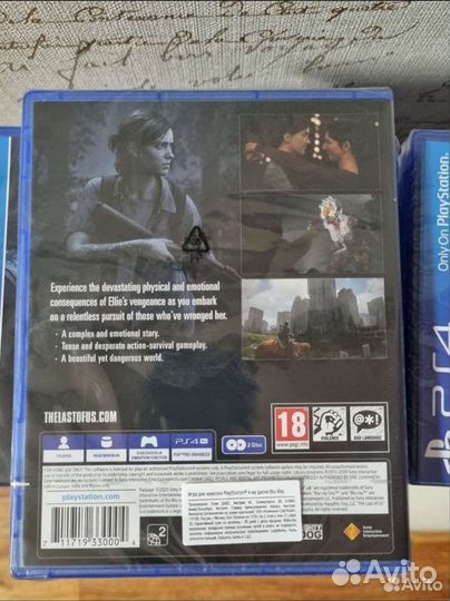 The last of us 2 ps4 Новые Диски