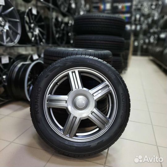 Сборка R15 kumho 195/50 Торус 6J 4*98 ет35 d.58.5