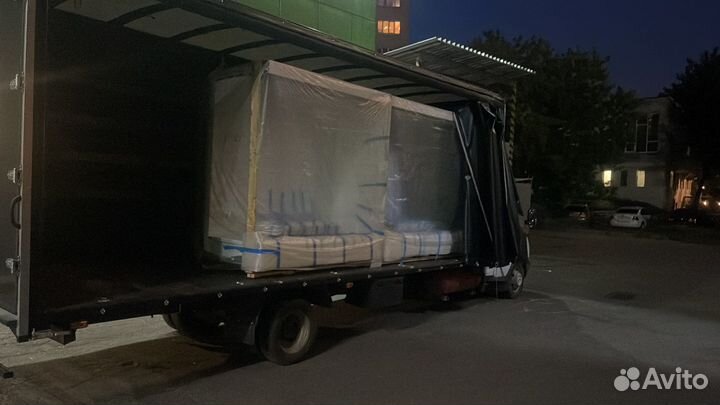 Грузоперевозки газель 6 метров 6 м манипулятор