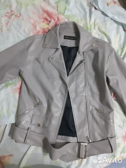 Куртка кожаная женская 42 44 размер
