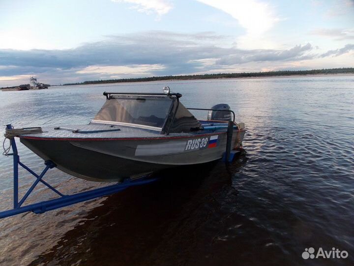 Лодка Южанка 2, мотор Yamaha F50, прицеп заводской