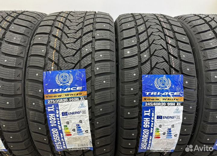 Tri Ace Snow White II 245/40 R20 и 275/35 R20 39H