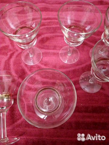 Набор Изящные фужеры.ссср,1974год