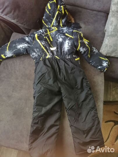 Зимний комбинезон для девочки 128- 134