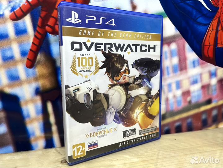 Игра Overwatch PS4 диск