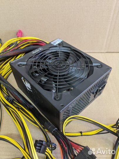 Тихий блок питания ATX для пк и майнинга на видеок