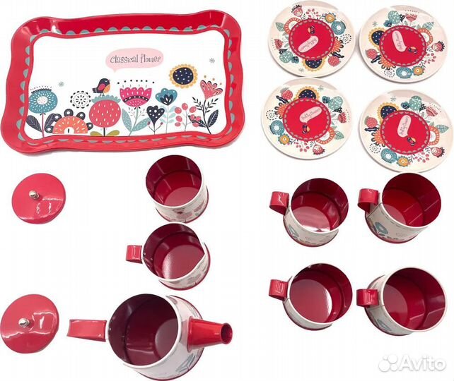 Набор игрушечной посуды 