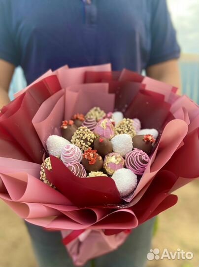 Сладкие букеты из зефира