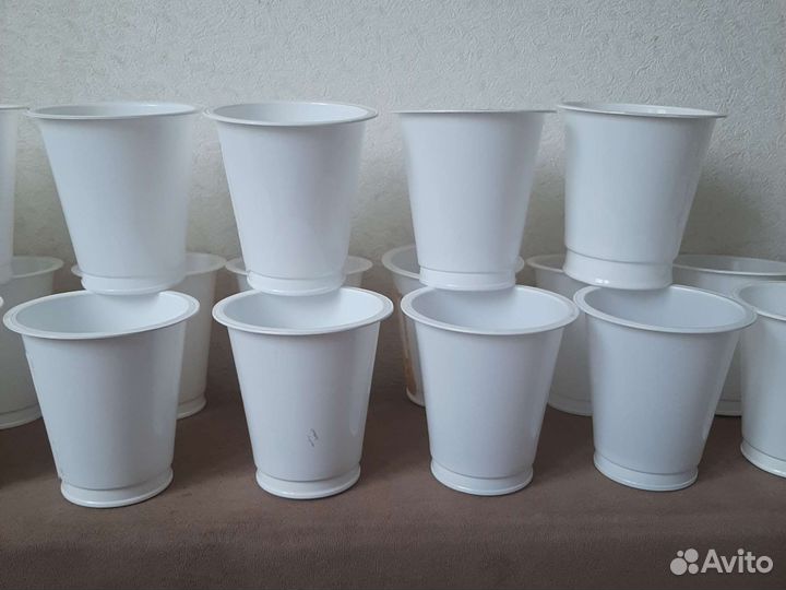 340мл Стаканчики для рассады пластиковые
