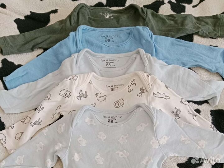 Боди для мальчика 68