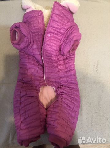 Зимний комбинезон для маленьких собак