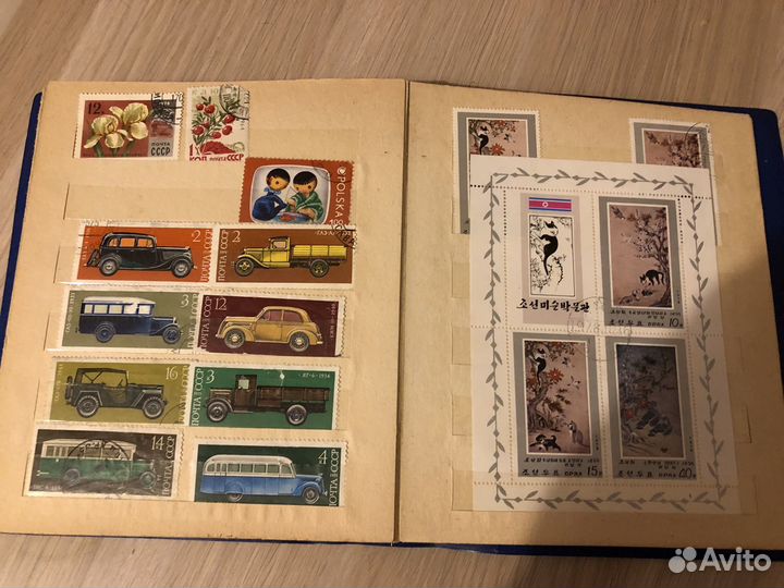 Марки почтовые, СССР, Монголия и тд