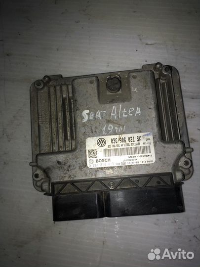 Эбу 03G906021SK Seat Altea 1.9tdi