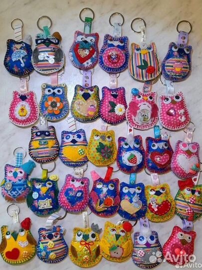 Брелки Совушки
