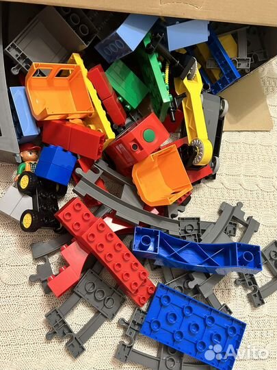 Lego duplo железная дорога 10508