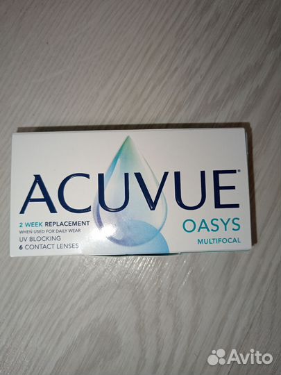 Линзы контактные acuvue oasys двухнедельные