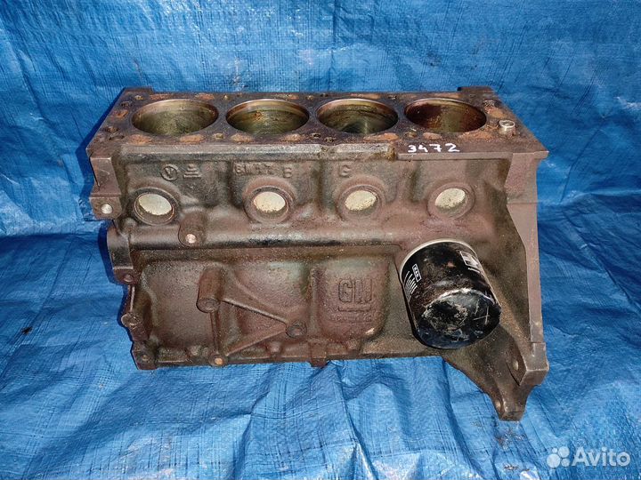 Opel astra G X16XEL блок цилиндров