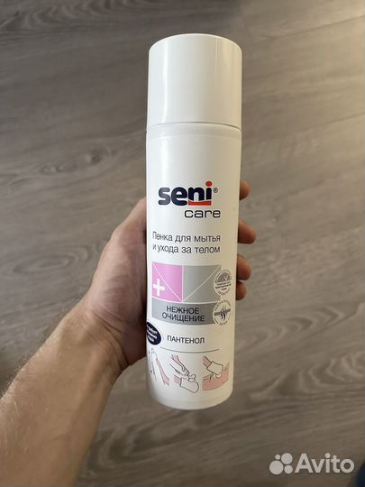 Пенка Seni для мытья и ухода за телом