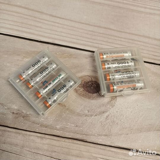 Пальчиковые AA и мизинчиковые AAA аккумуляторы