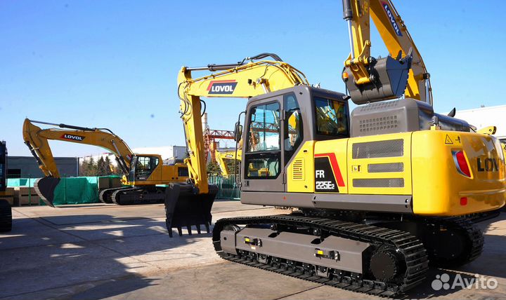 Гусеничный экскаватор Lovol FR225E2, 2024