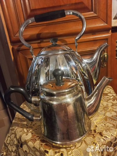 Ссср*Кольчугино- Чайники разные,поднос