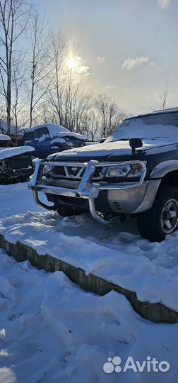 Дуга кенгурятник nissan safari patrol