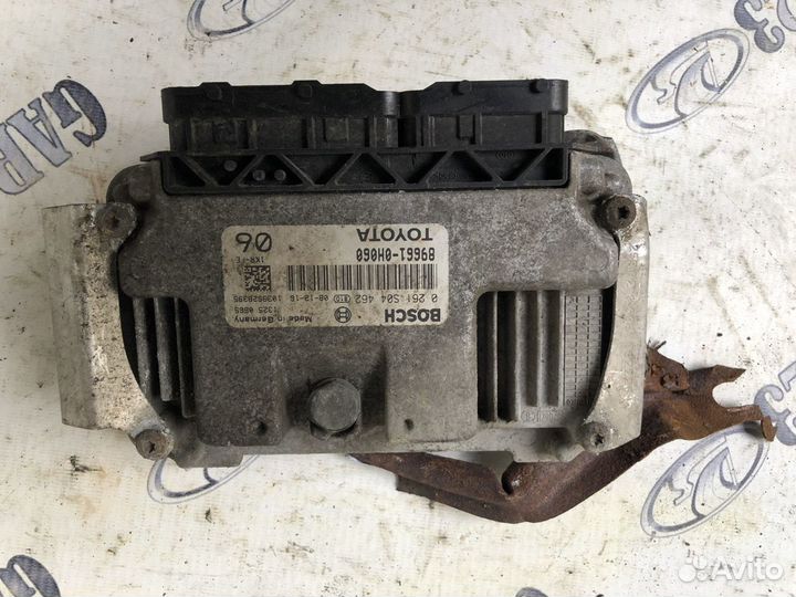 Блок управления двигателем peugeot 107