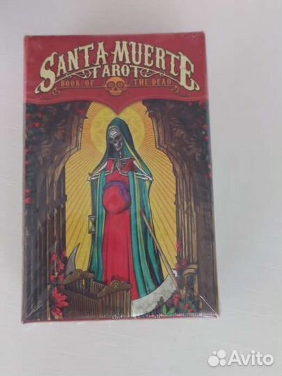 Мини оригинал Santa muerte tarot