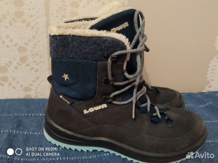 Ботинки Lowa 34 зима, деми 4 пары