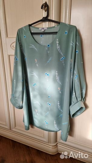 Блуза летняя женская больших размеров